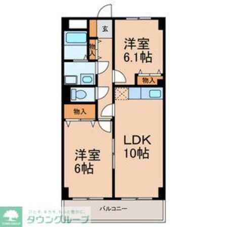 ルミエール飯山満の物件間取画像